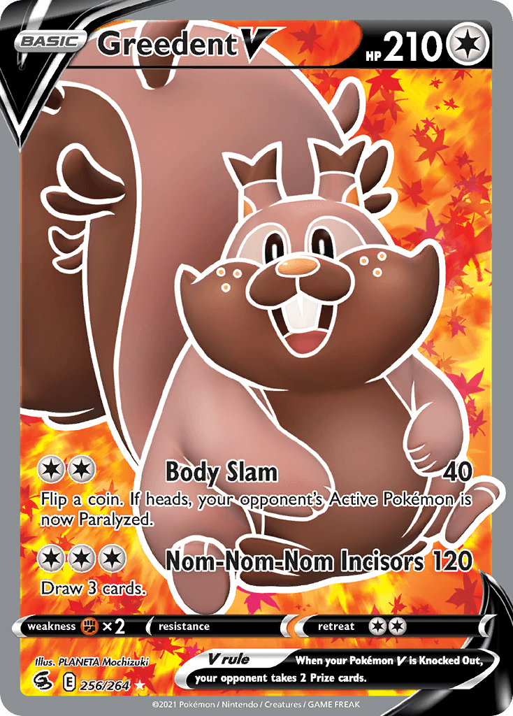 Greedent V Fusion Strike card