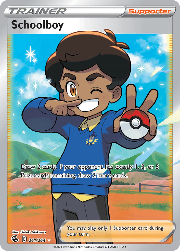 Schoolboy Fusion Strike card