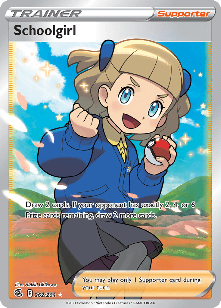 Schoolgirl Fusion Strike card