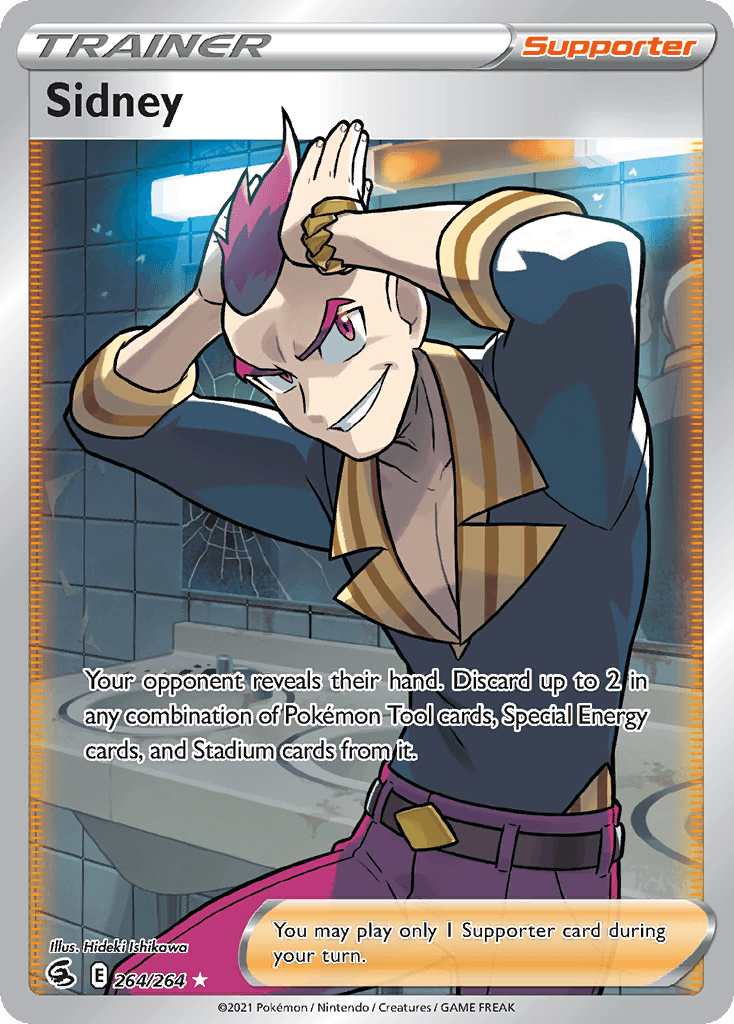 Sidney Fusion Strike card
