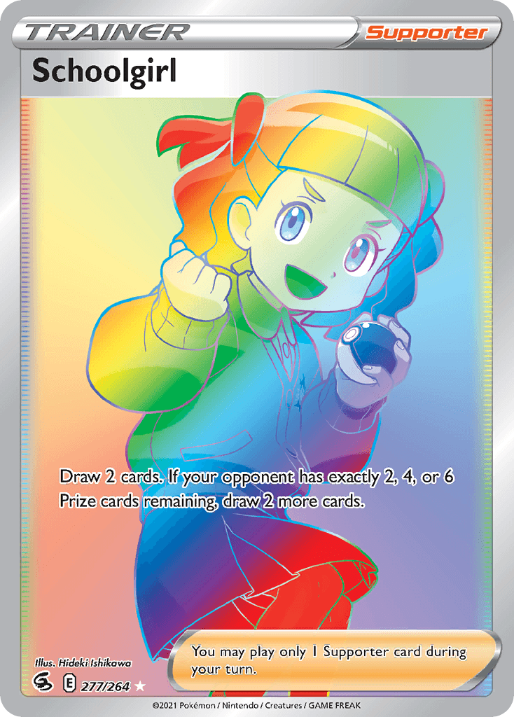 Schoolgirl Fusion Strike card