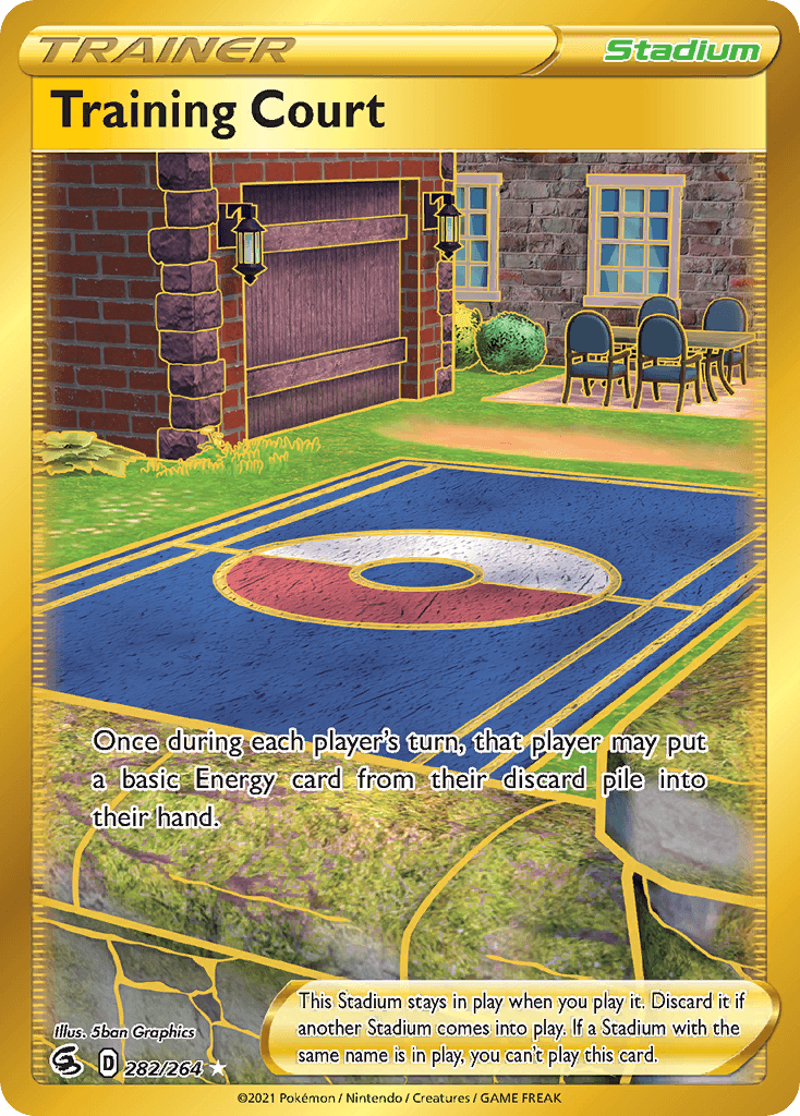 Training Court Fusion Strike card