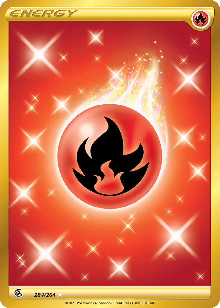 Fire Energy Fusion Strike card
