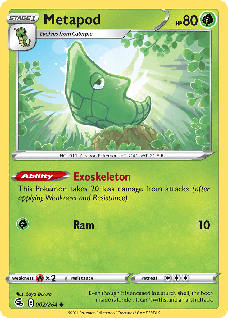 Metapod Fusion Strike card