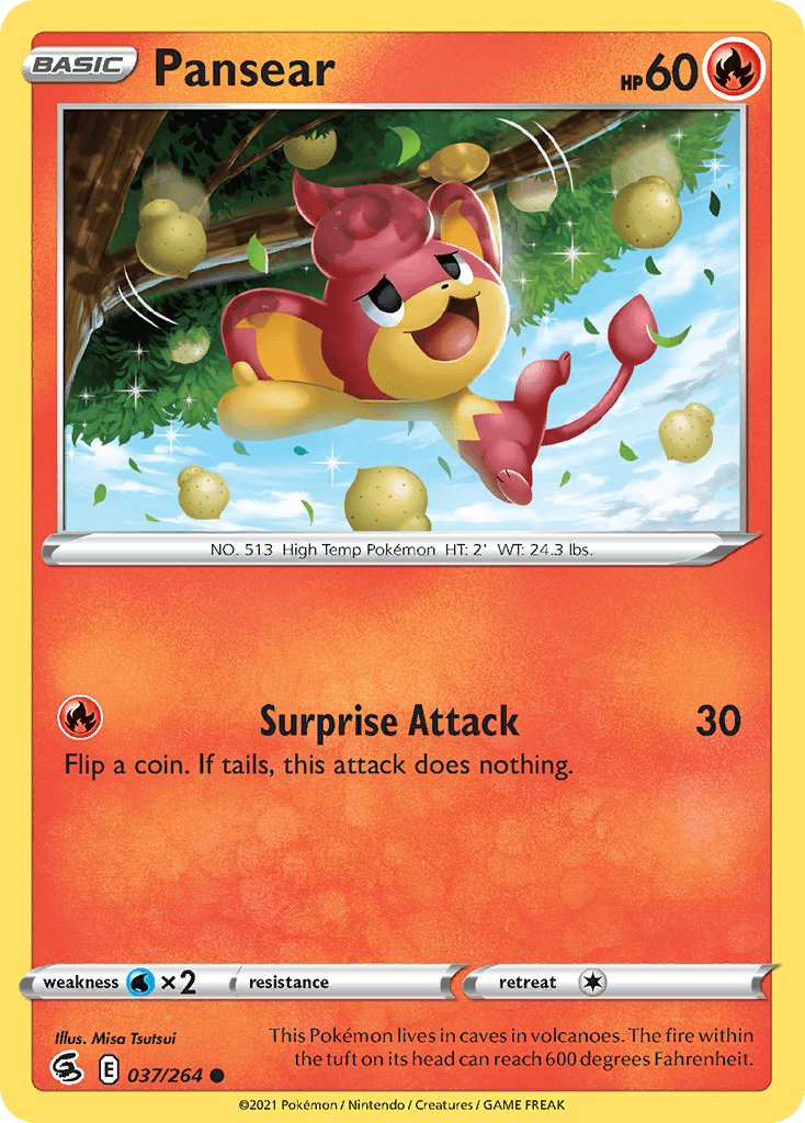 Pansear Fusion Strike card