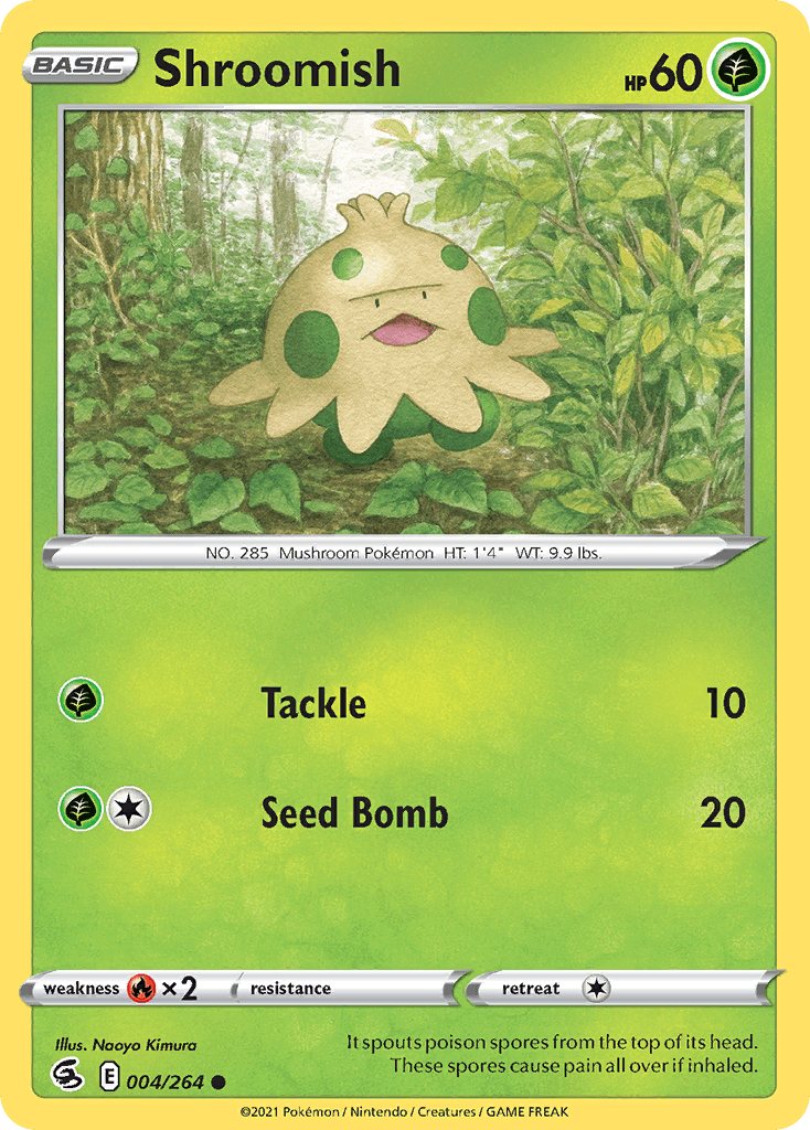 Shroomish Fusion Strike card
