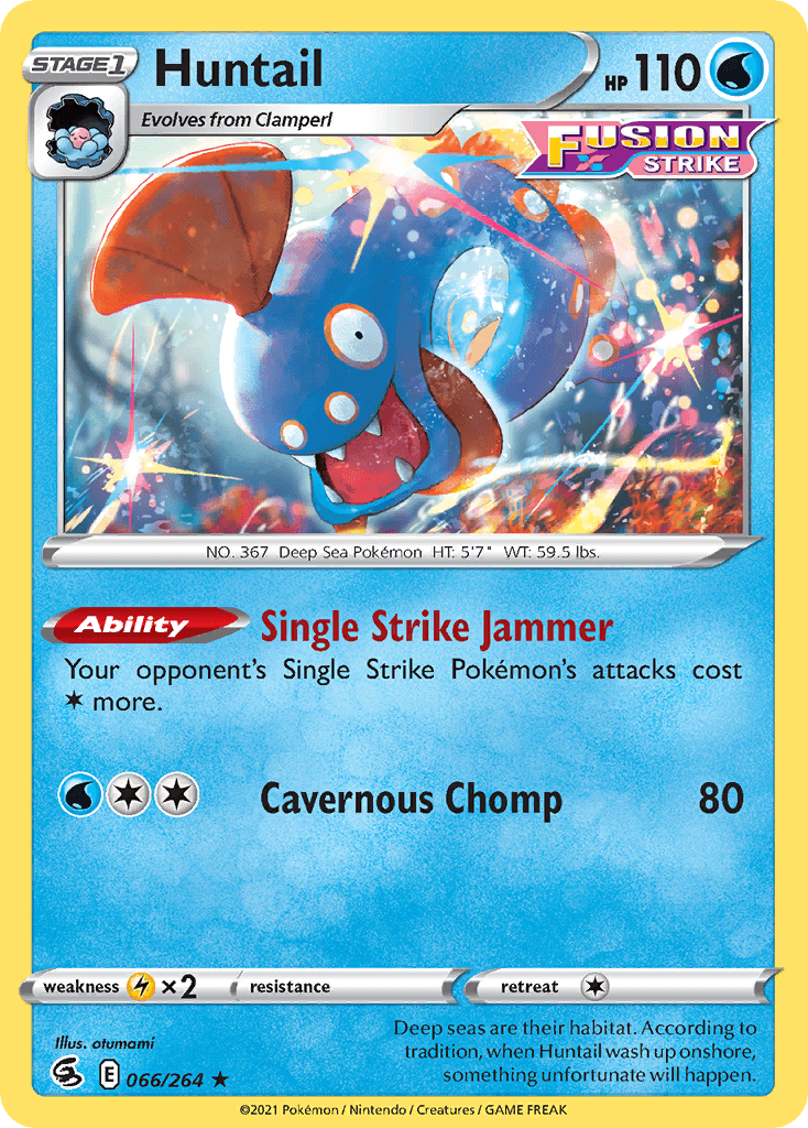 Huntail Fusion Strike card