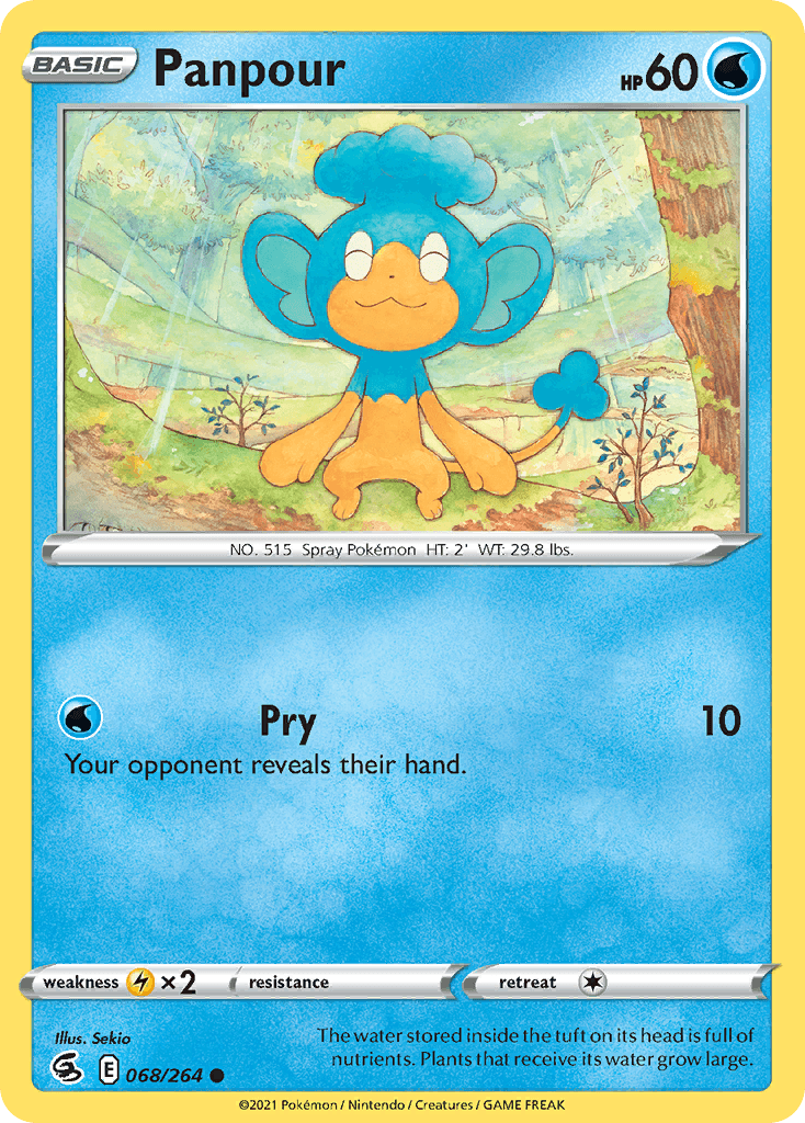 Panpour Fusion Strike card