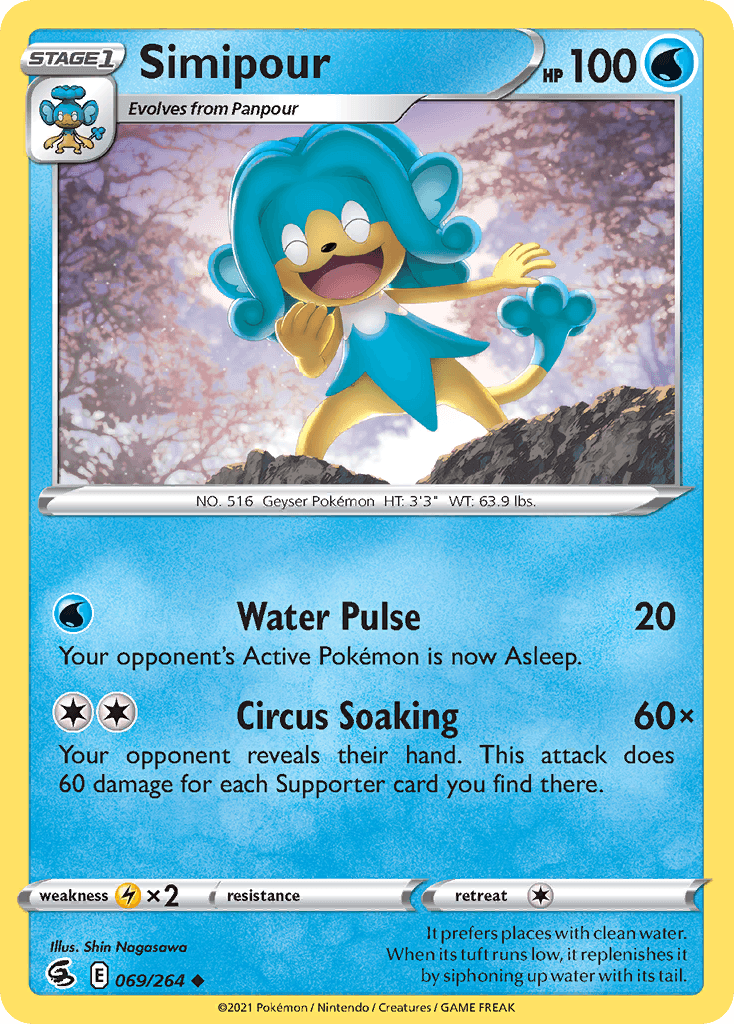 Simipour Fusion Strike card