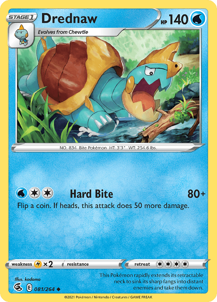 Drednaw Fusion Strike card