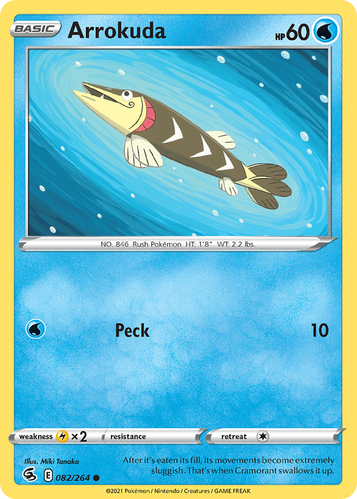 Arrokuda Fusion Strike card