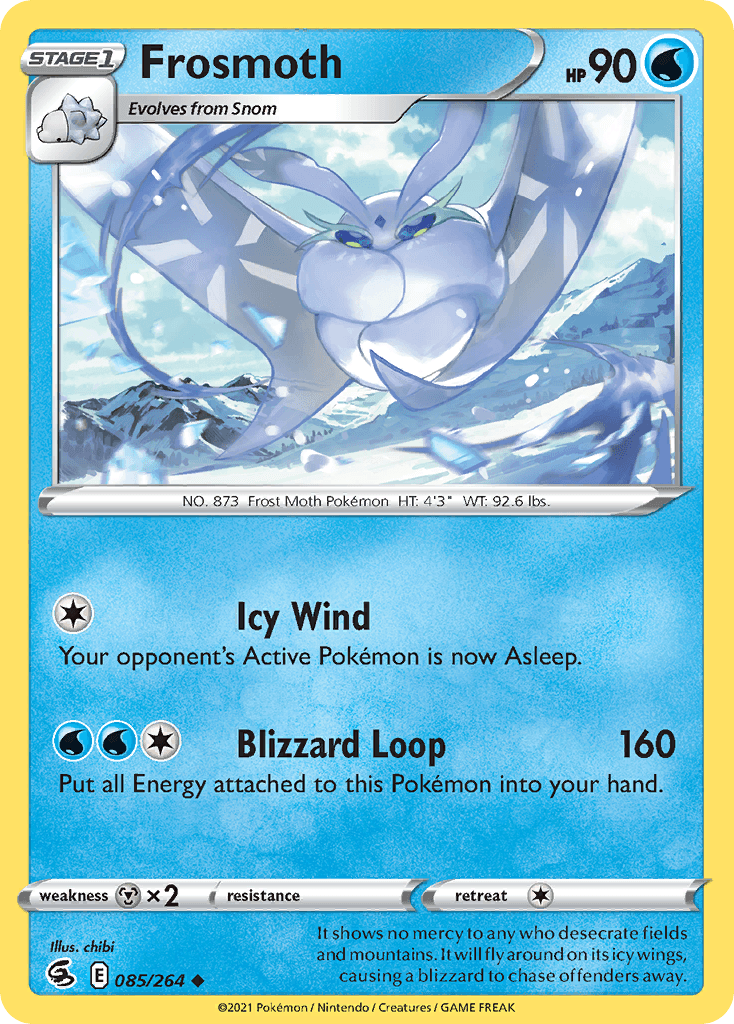 Frosmoth Fusion Strike card