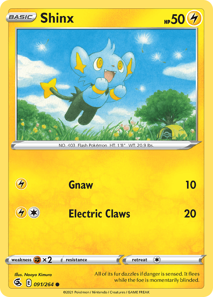 Shinx 寶可夢 card