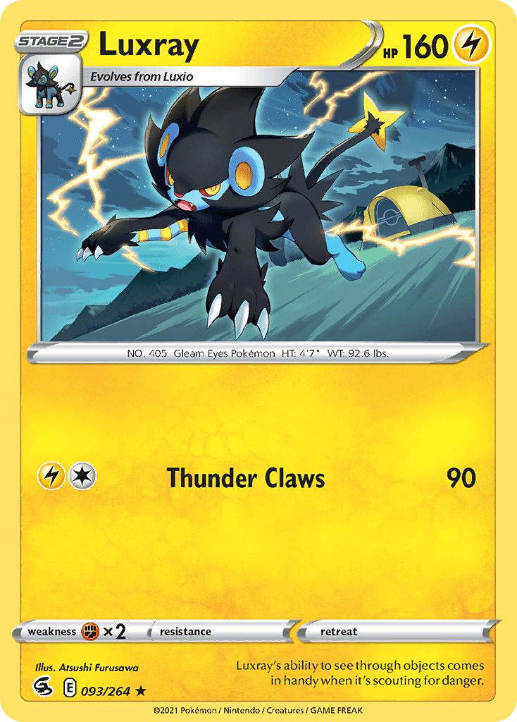 Luxray Fusion Strike card