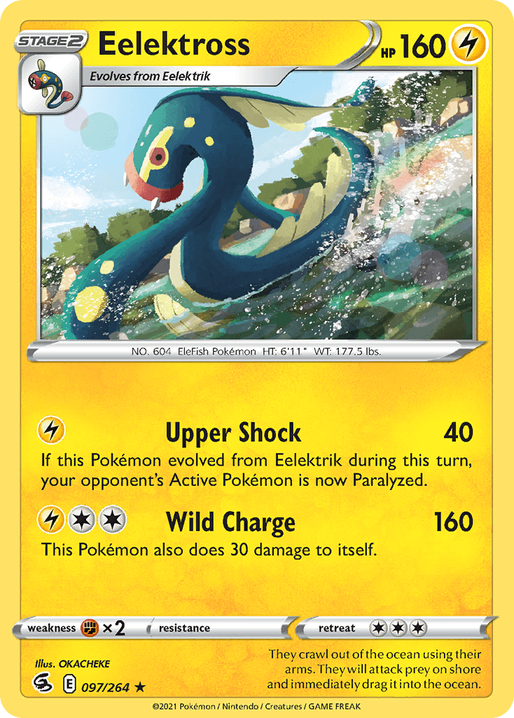 Eelektross Fusion Strike card