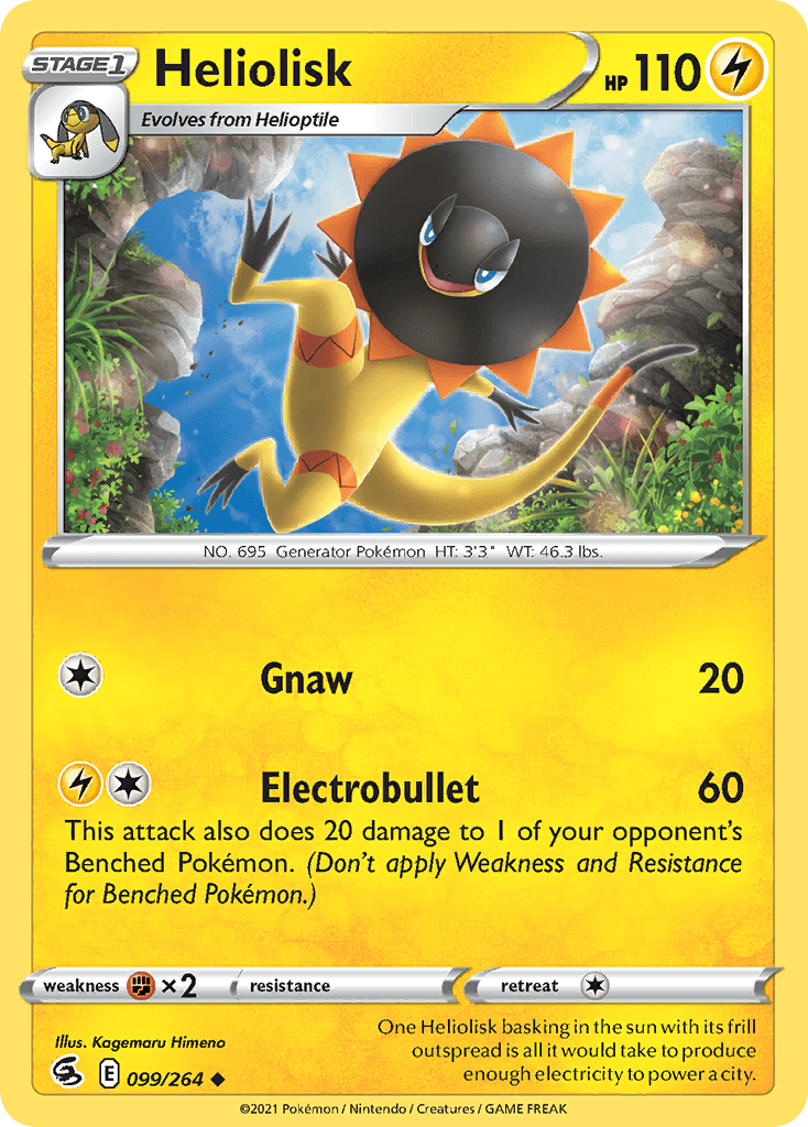 Heliolisk Fusion Strike card