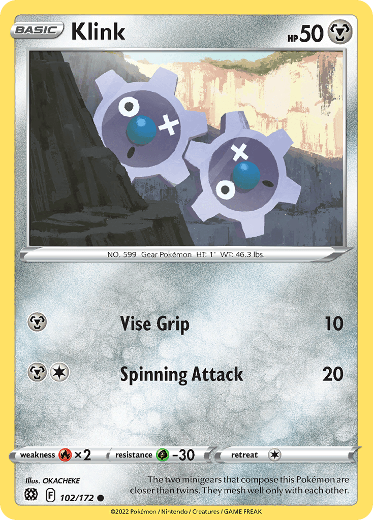 Klink Brilliant Stars card