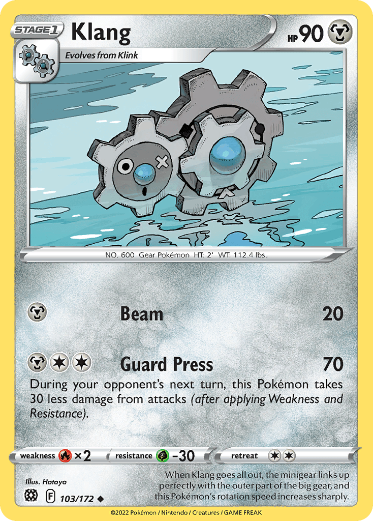 Klang Brilliant Stars card