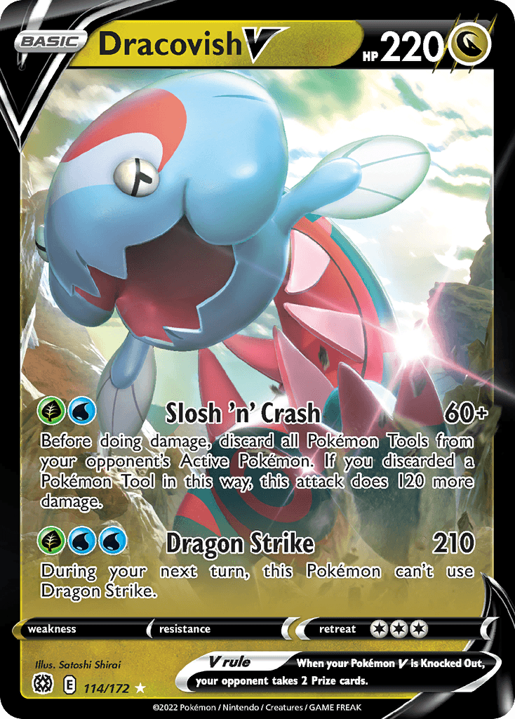 Dracovish V Brilliant Stars card