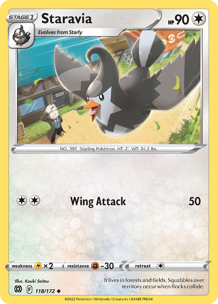 Staravia Brilliant Stars card