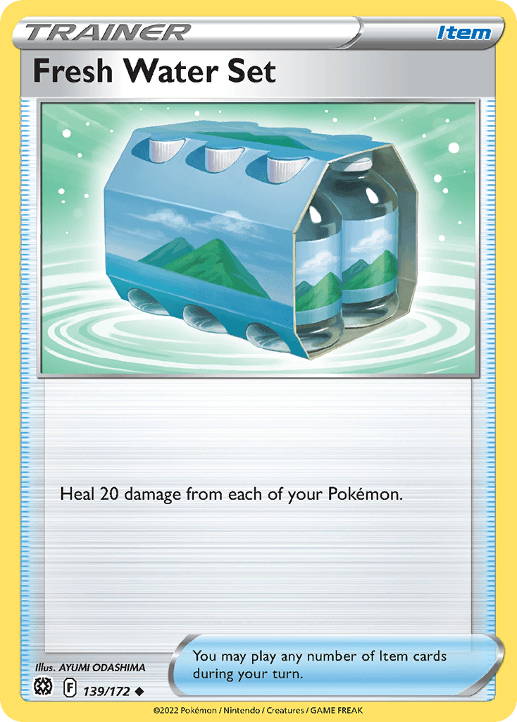 Fresh Water Set Brilliant Stars card