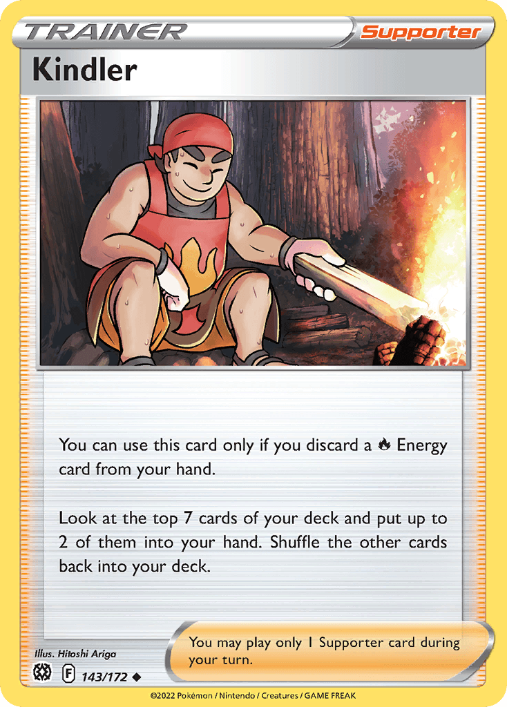 Kindler Brilliant Stars card
