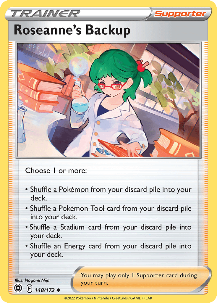 Roseanne's Backup Brilliant Stars card