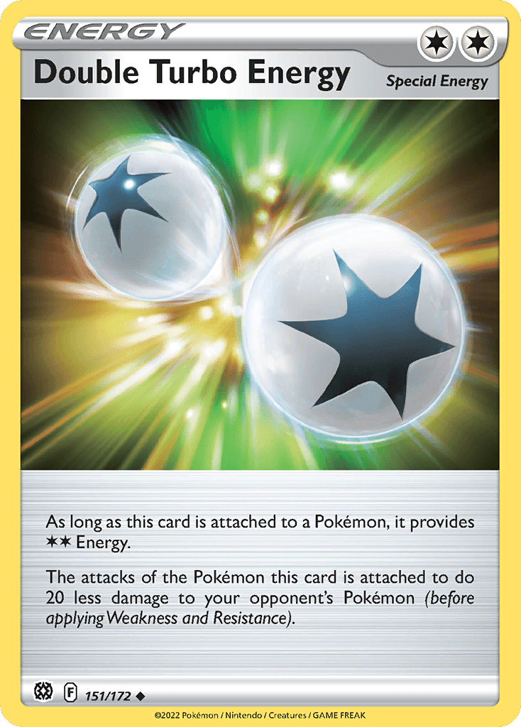 Double Turbo Energy Brilliant Stars card