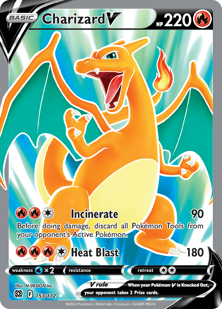 Charizard V Brilliant Stars card