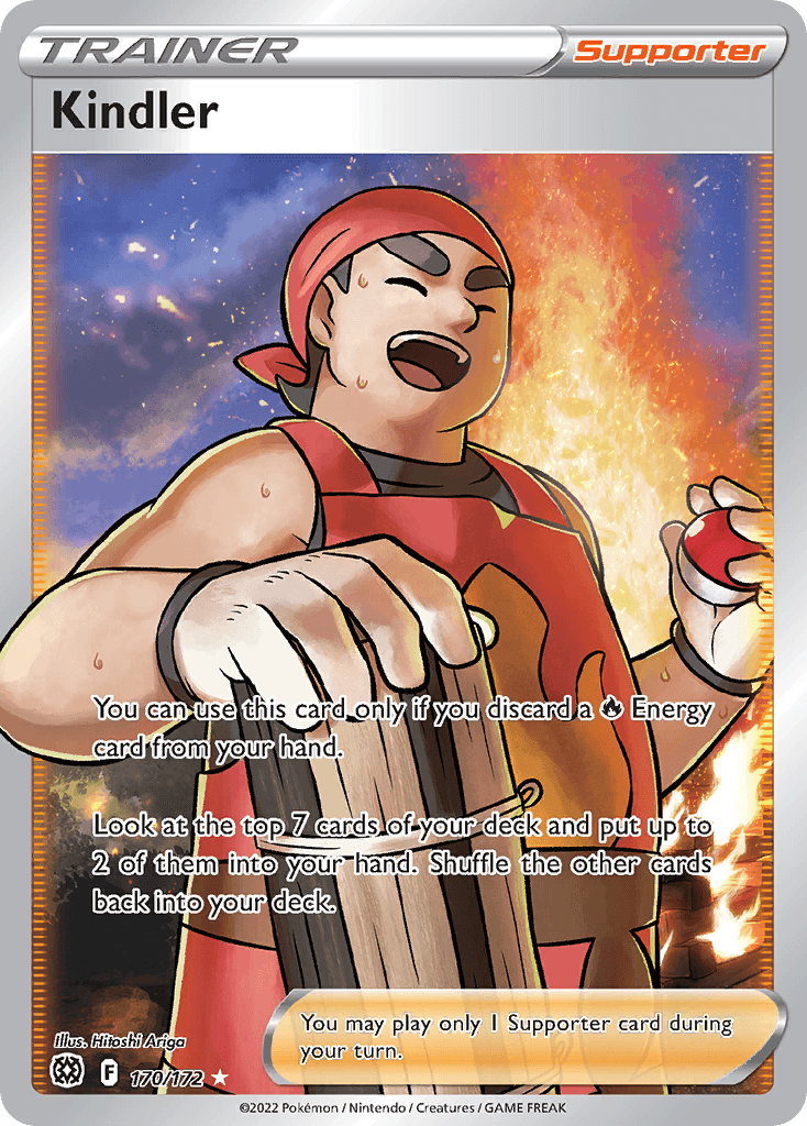Kindler Brilliant Stars card