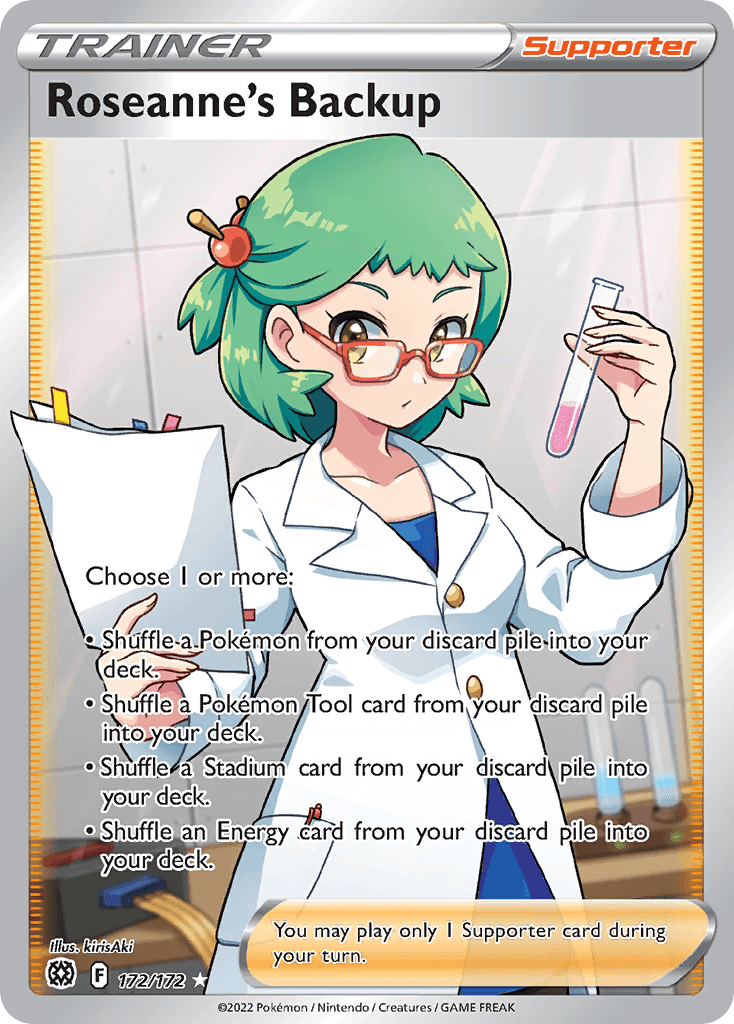 Roseanne's Backup Brilliant Stars card