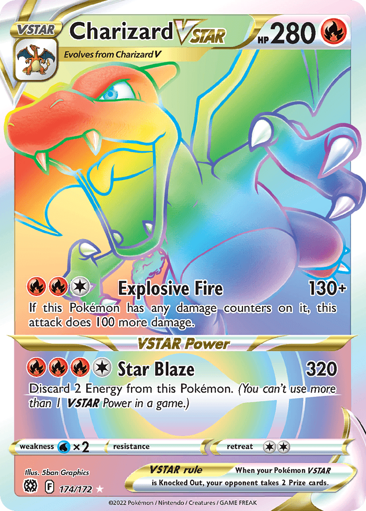 Charizard VSTAR Brilliant Stars card