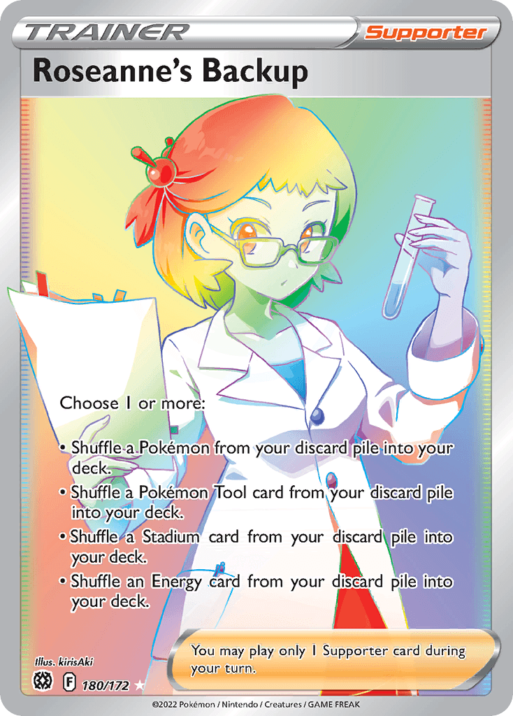 Roseanne's Backup Brilliant Stars card