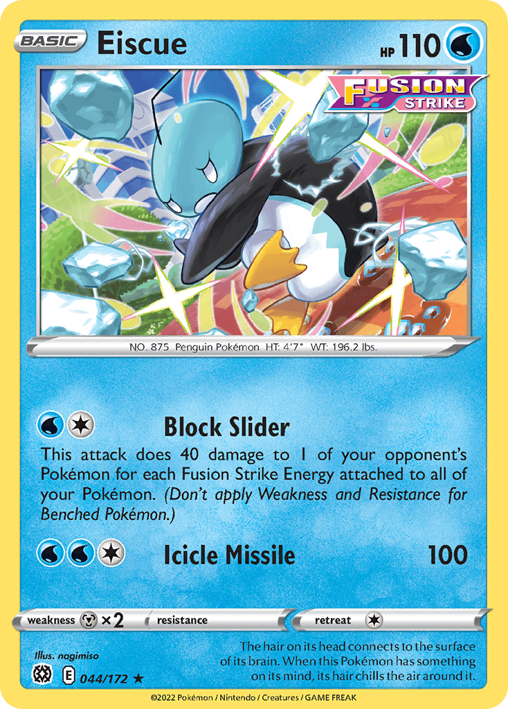 Eiscue Brilliant Stars card