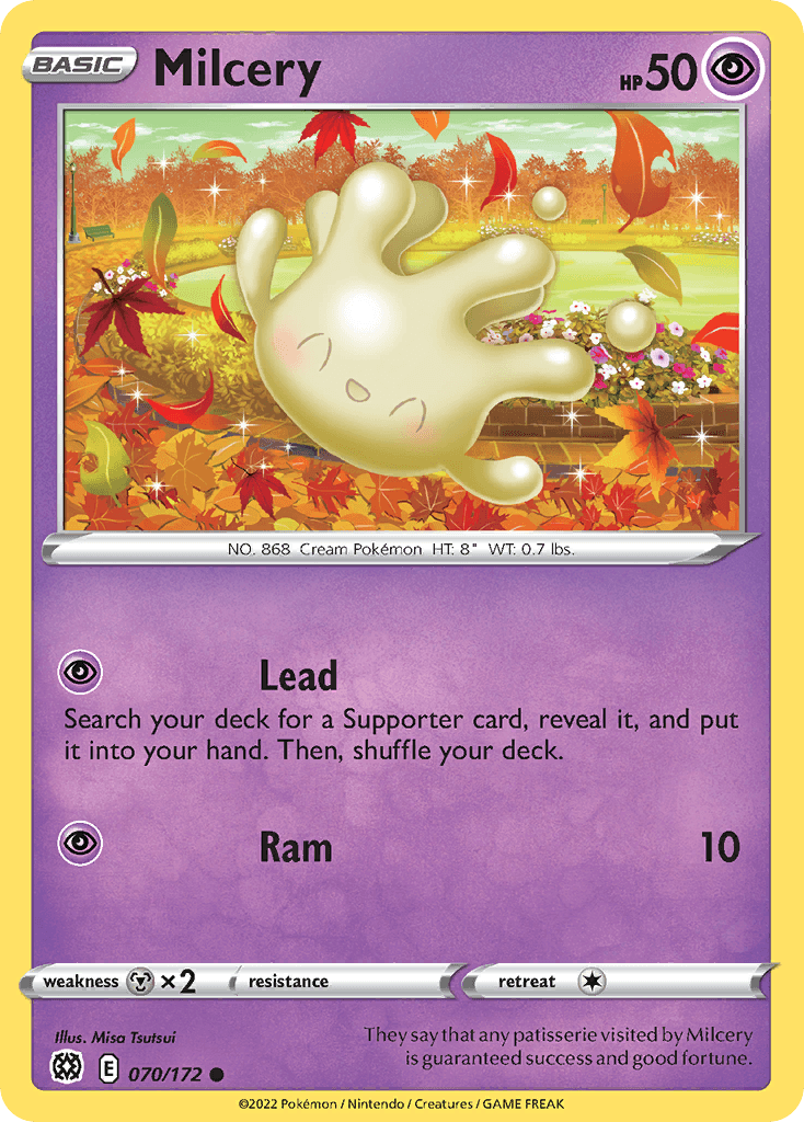 Milcery Brilliant Stars card
