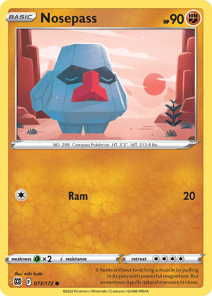 Nosepass Brilliant Stars card