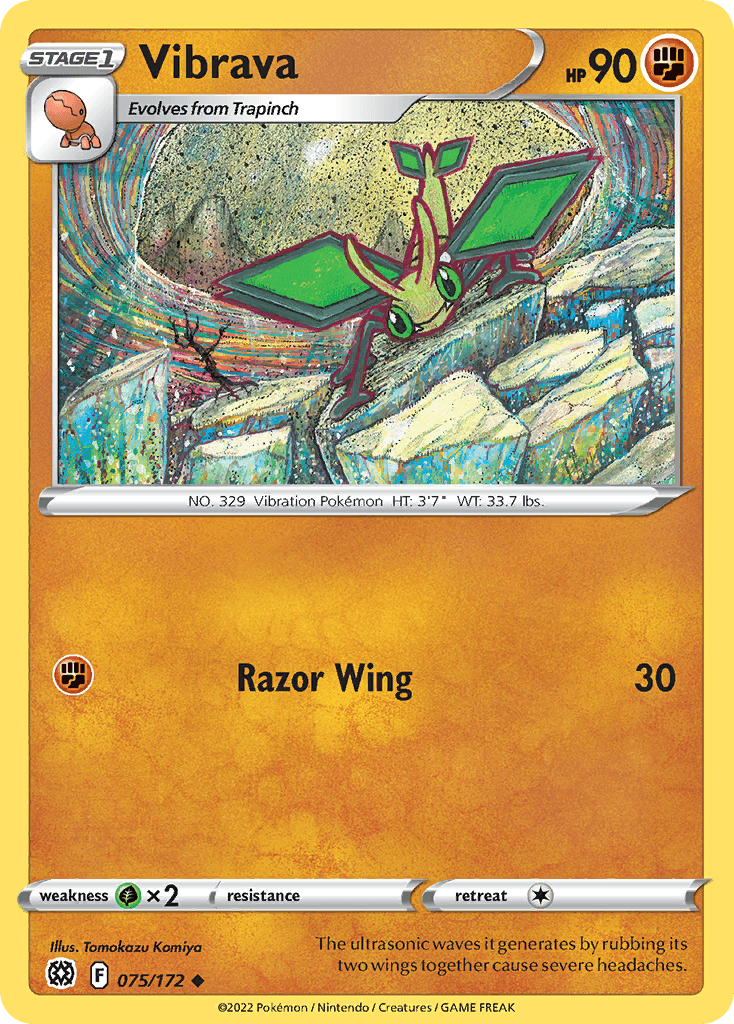 Vibrava Brilliant Stars card