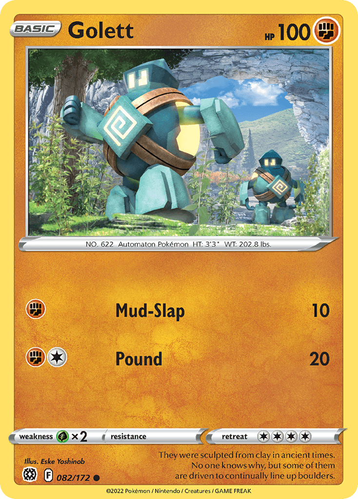 Golett Brilliant Stars card
