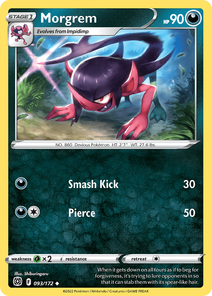 Morgrem Brilliant Stars card