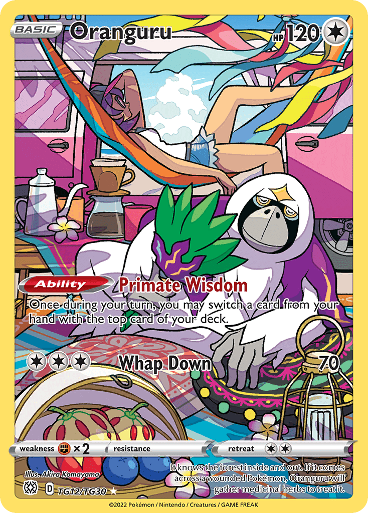 Oranguru Brilliant Stars Trainer Gallery card