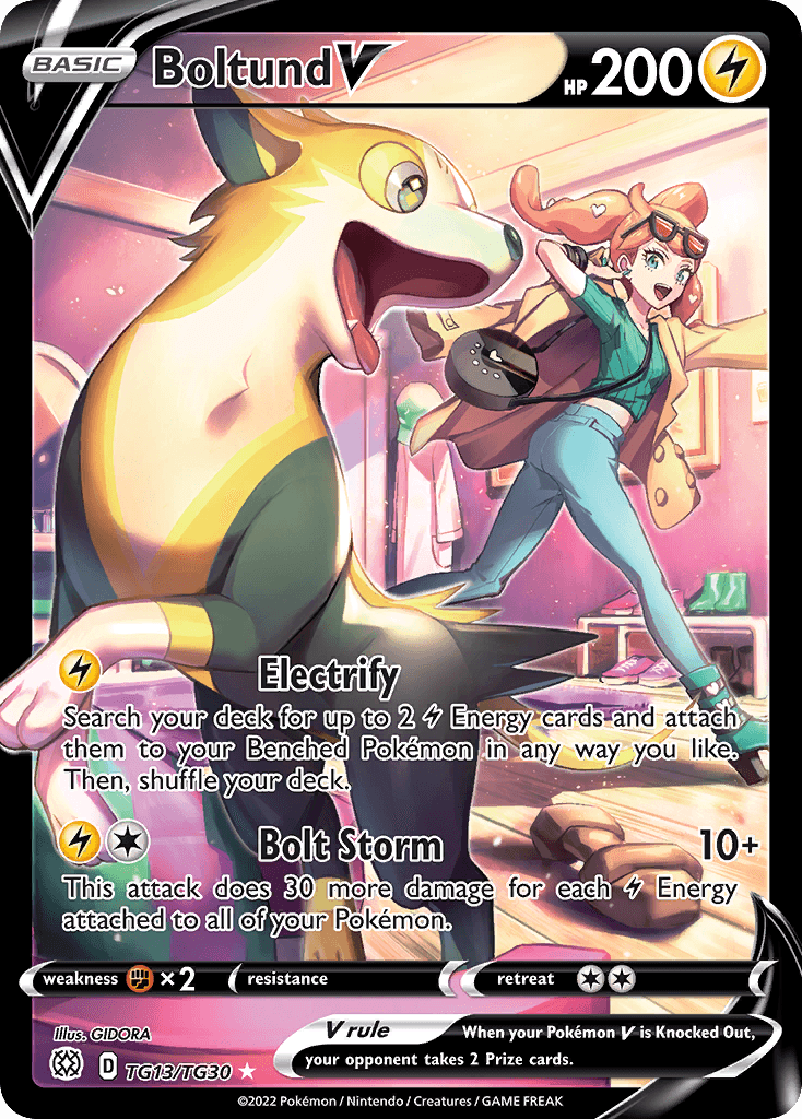 Boltund V Brilliant Stars Trainer Gallery card