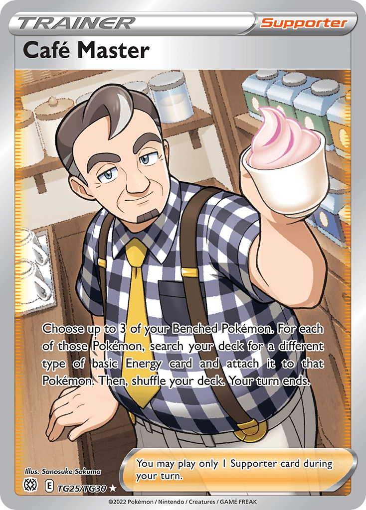 Café Master 寶可夢 card