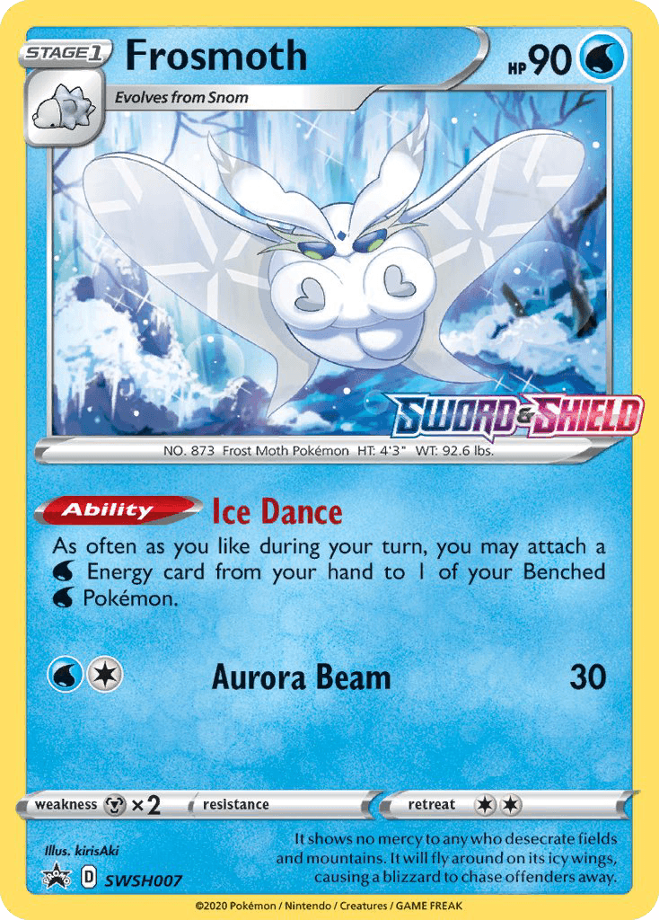 Frosmoth SWSH Black Star Promos card