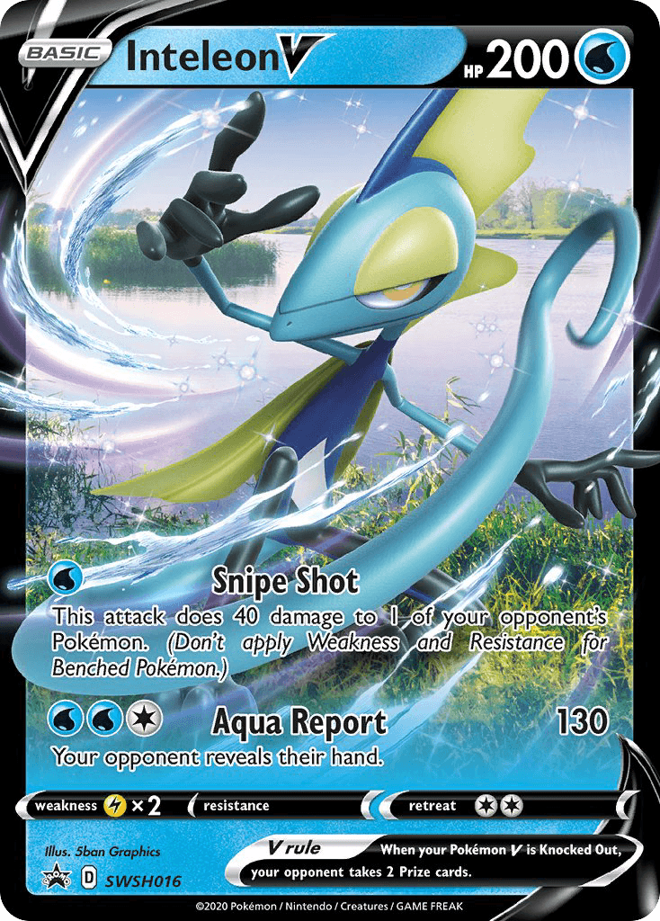 Inteleon V SWSH Black Star Promos card