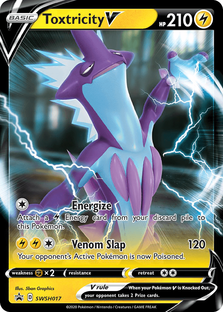 Toxtricity V SWSH Black Star Promos card