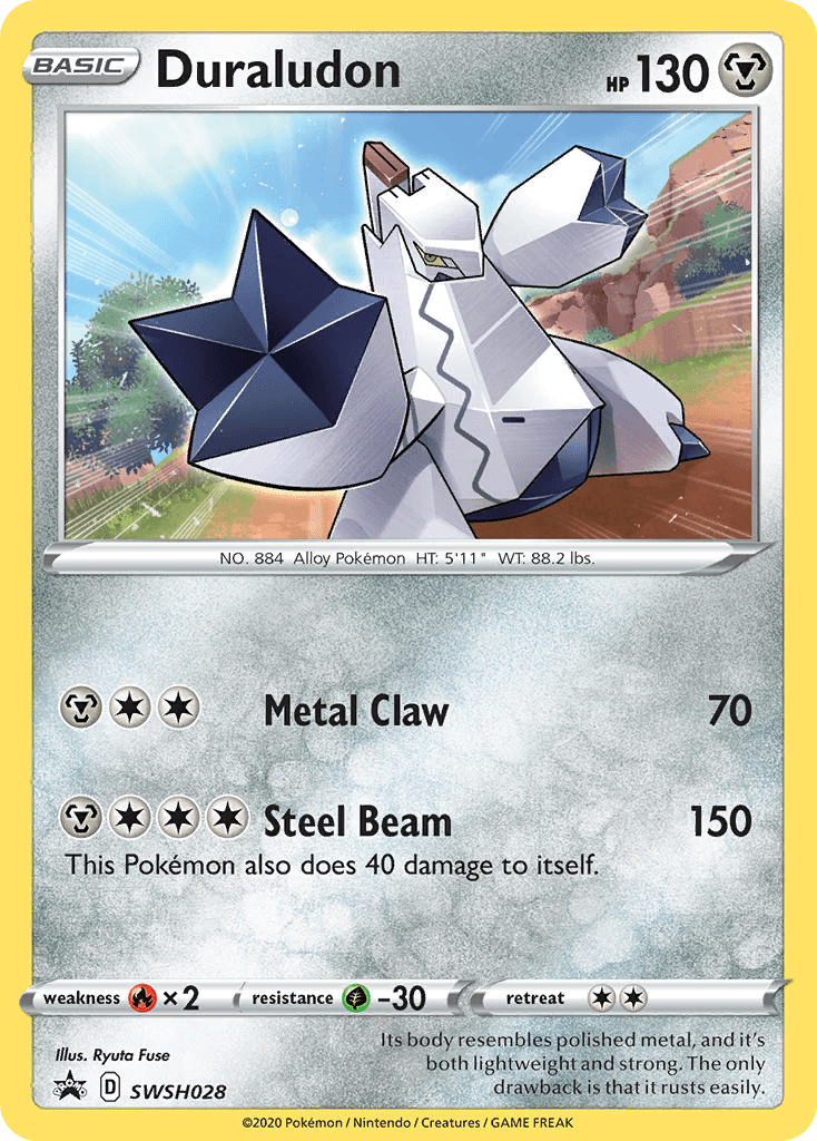 Duraludon SWSH Black Star Promos card