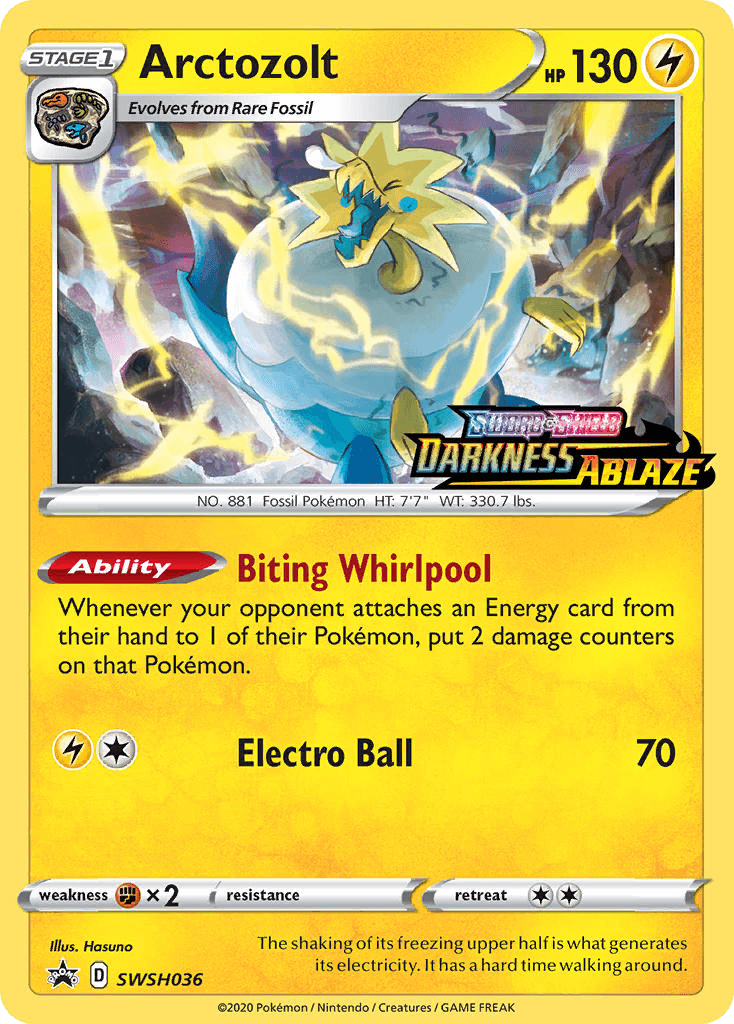 Arctozolt SWSH Black Star Promos card
