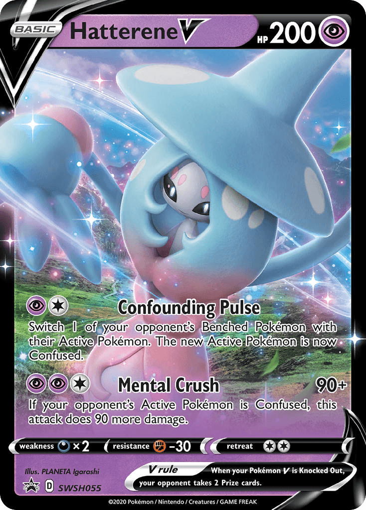 Hatterene V SWSH Black Star Promos card