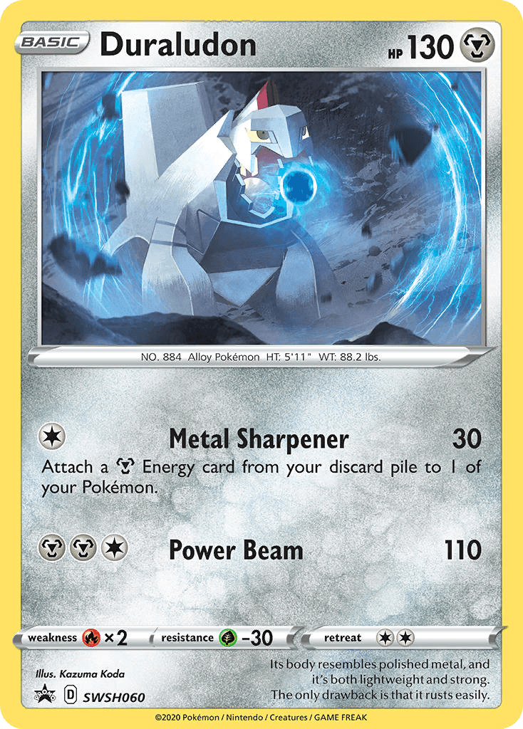 Duraludon SWSH Black Star Promos card