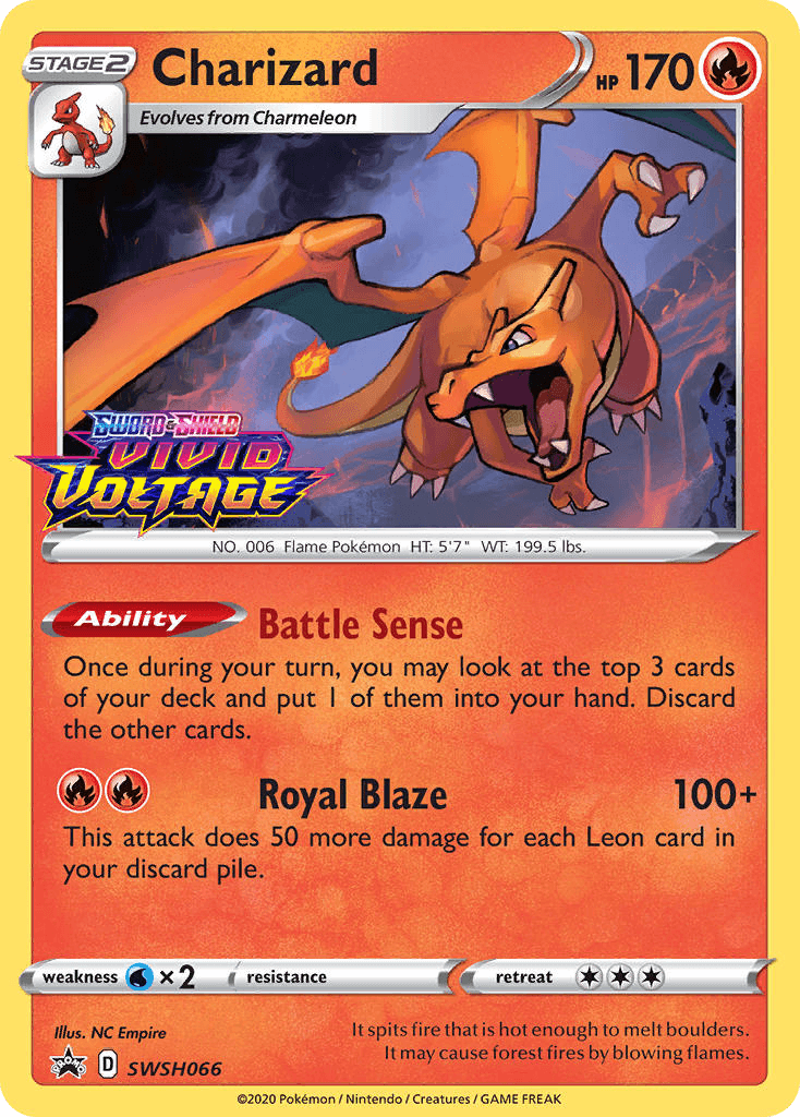 Charizard SWSH Black Star Promos card